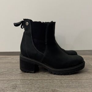 Artica Black Ankle Boots